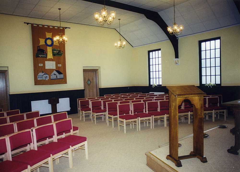 Inside Coalburn Church in 2001